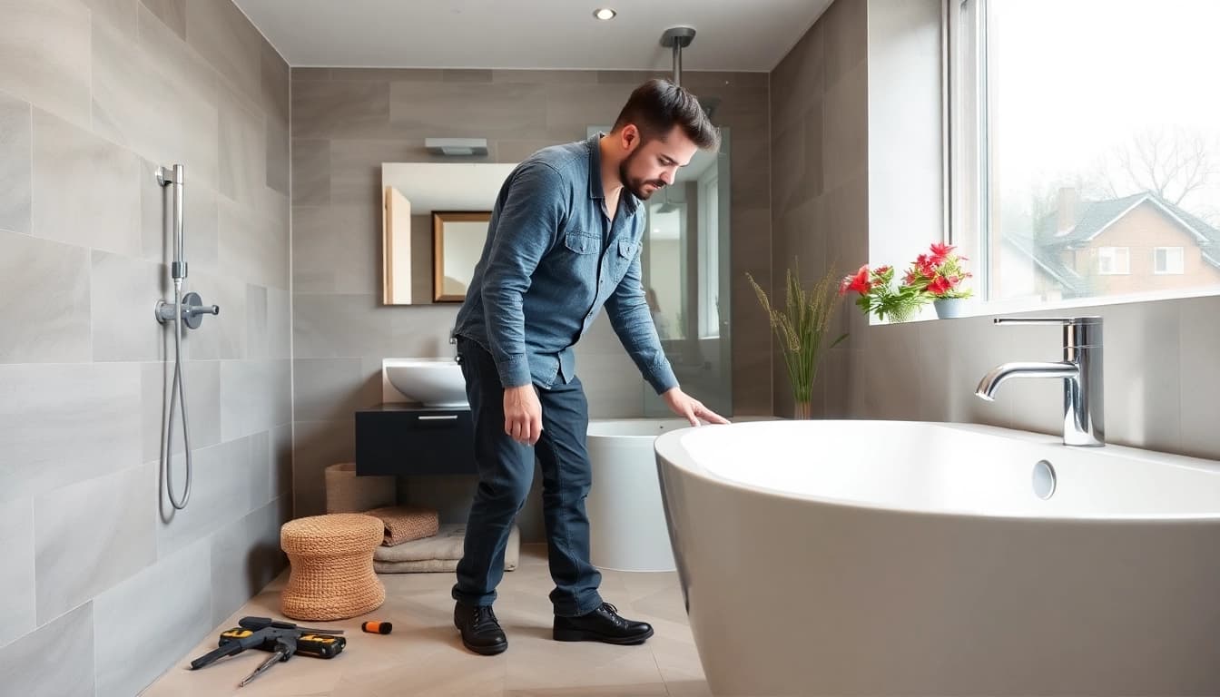 Transform your bathroom with expert bathroom fitter Manchester showcasing quality craftsmanship.