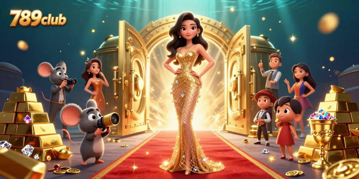 Engage with thrilling gameplay at 789club, showcasing vibrant casino elements and a glamorous atmosphere.