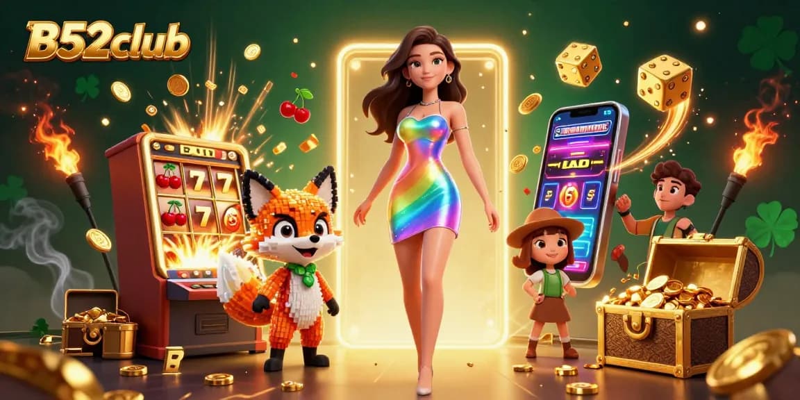 Experience the excitement at B52club with vibrant games, jackpots, and thrilling casino visuals.