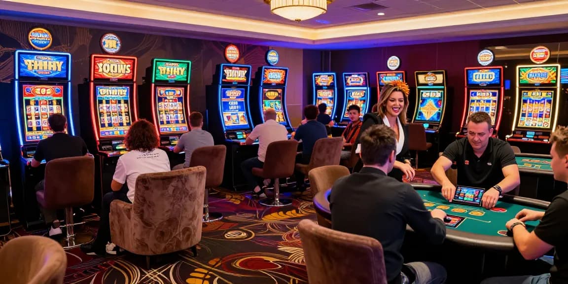 Experience the excitement of new online casinos UK with diverse gaming options, vibrant atmosphere, and engaging players.