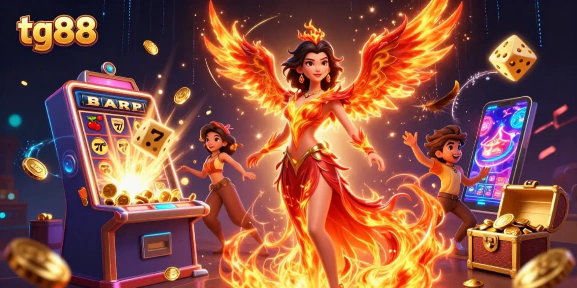 Experience thrilling wins at tg88 with vibrant casino visuals and stunning graphics.