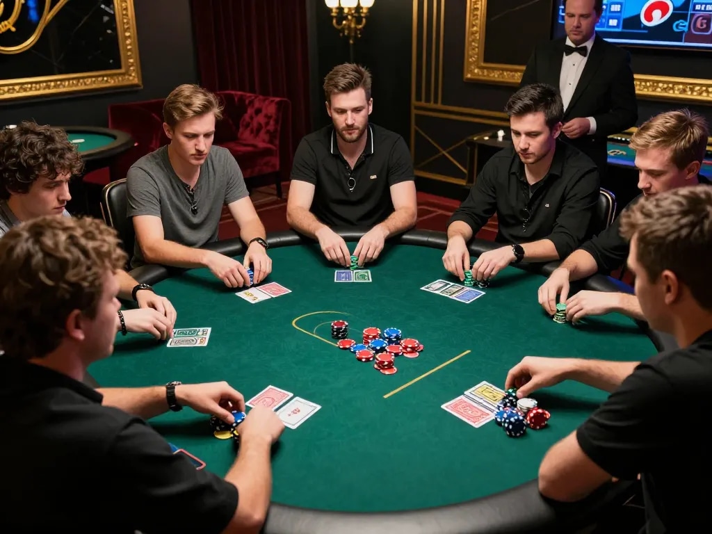Experience thrilling poker action at 3Bet in a vibrant casino atmosphere