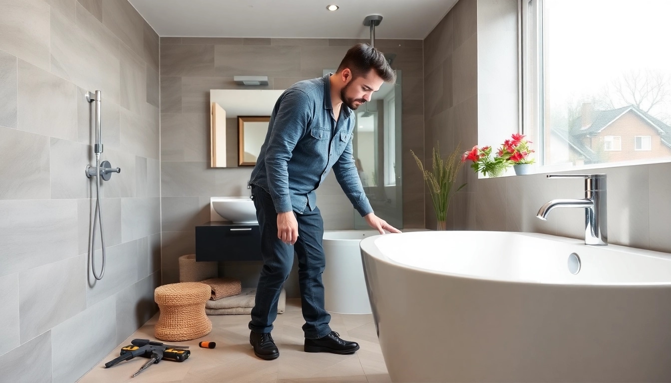 Transform your bathroom with expert bathroom fitter Manchester showcasing quality craftsmanship.