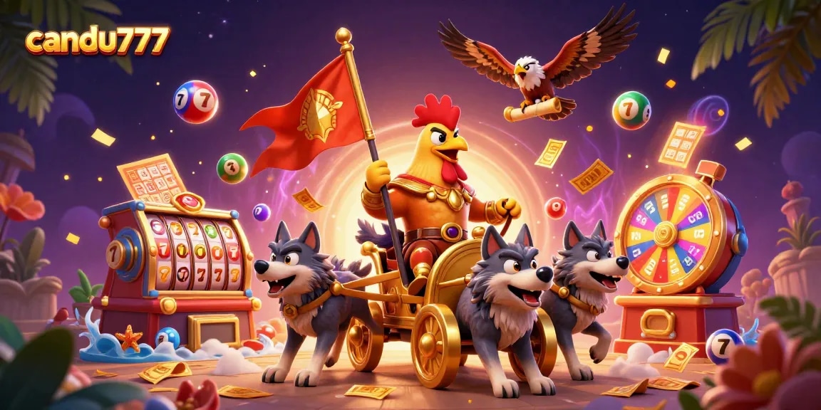 Experience thrilling gameplay with candu777, where vibrant slot elements create an electrifying atmosphere.