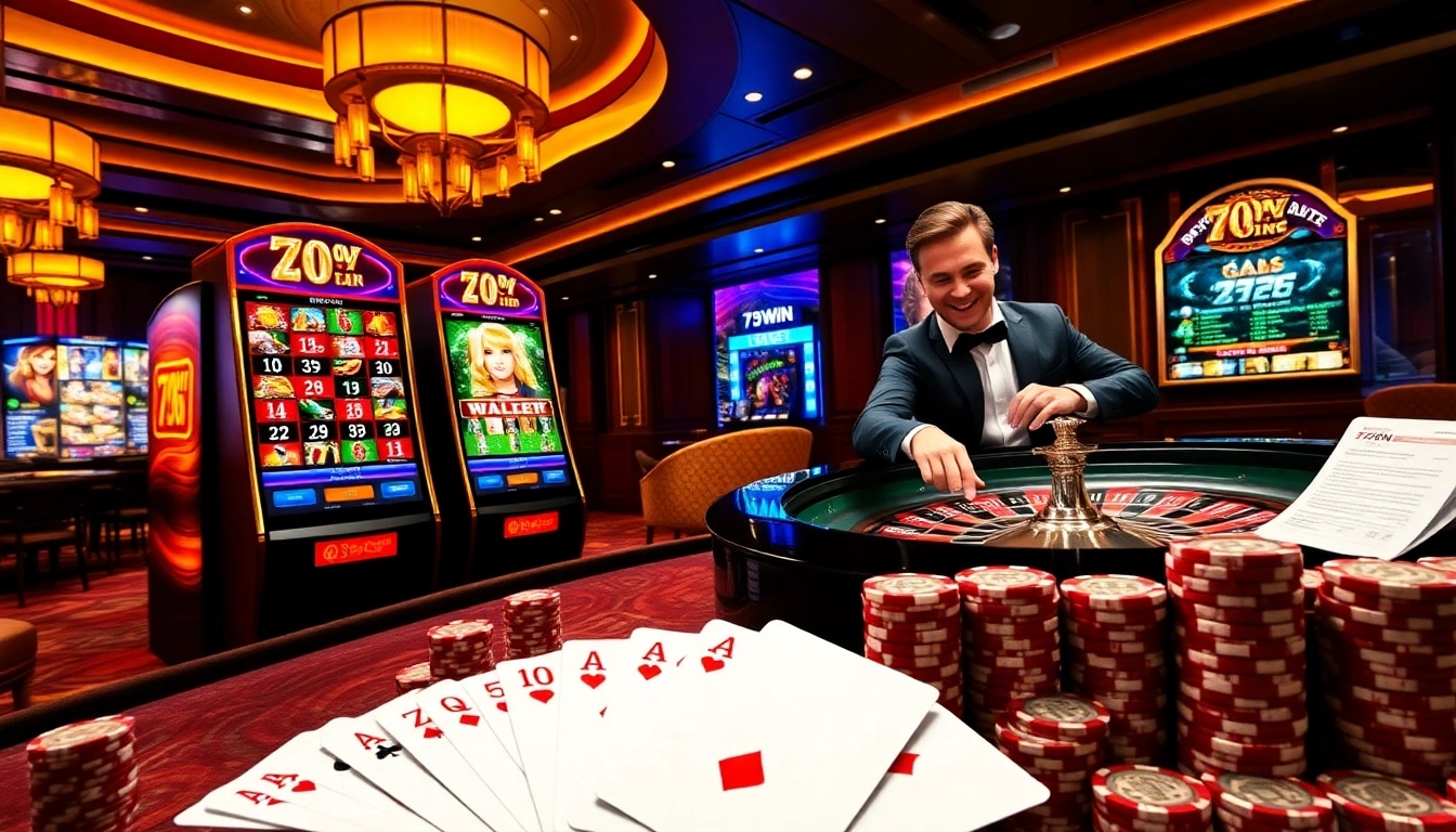 Experience the thrill of 789win with casino gaming, roulette, and poker action.