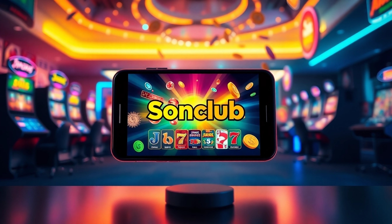 Explore the engaging features of https://sonclub.baby/ showcasing a vibrant gaming experience with popular games and exciting bonuses.