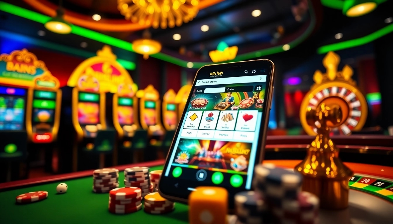 Experience the thrill of gambling with hitclub web's vibrant mobile casino.