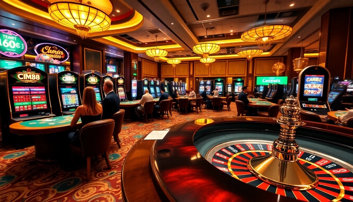 Experience excitement at https://cm88ii.com/ with vibrant casino games and stylish interiors.