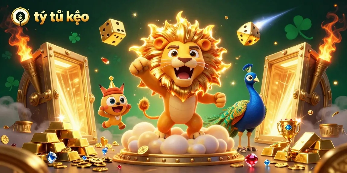 Experience the thrill of tỷ lệ kèo with this dynamic 3D illustration showcasing winning betting strategies.