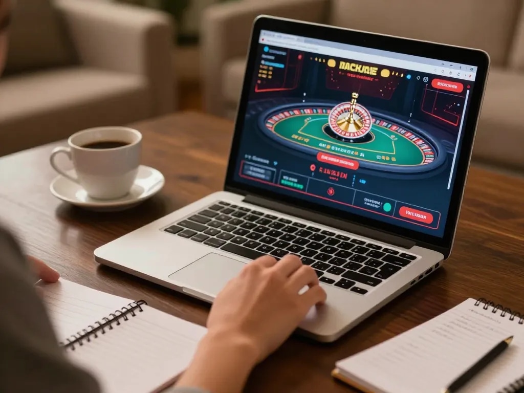 Engaging in online gaming with BL555 virtual roulette from a cozy home setup