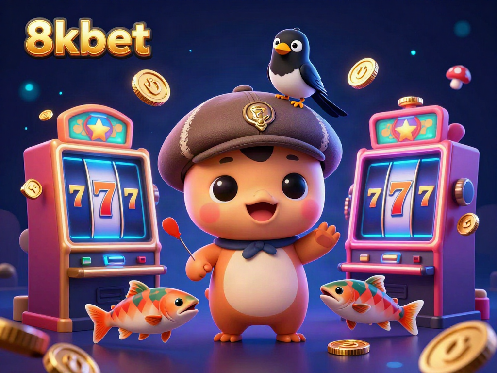 Enjoy exciting slots with 8xbet featuring a cute Nessie, playful magpie, and tartan salmon.