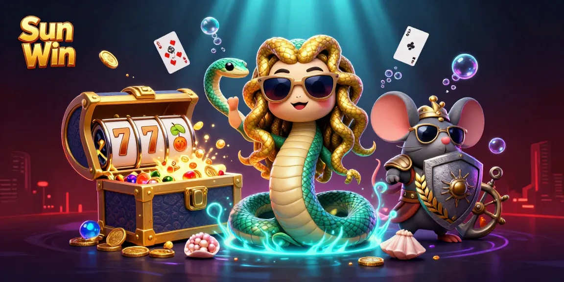 Engage with Sun Win's vibrant slot experience, featuring Medusa and rich game elements.