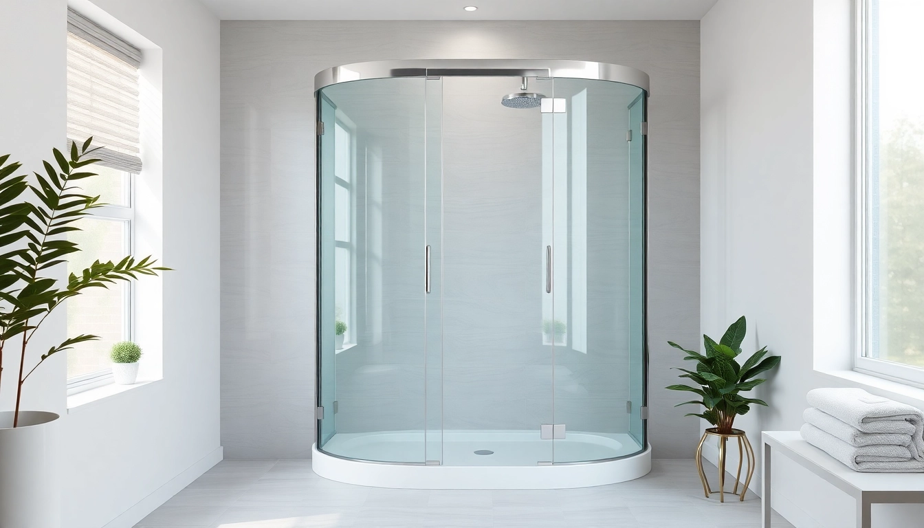 Erleben Sie die stilvolle sonni Duschkabine 90x90 in einem modernen Badezimmer mit eleganten Details.