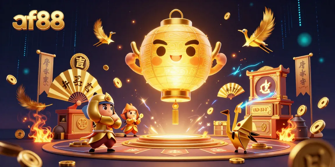 Join the excitement at af88 with vibrant casino visuals showcasing dynamic gaming experiences and lucky symbols.