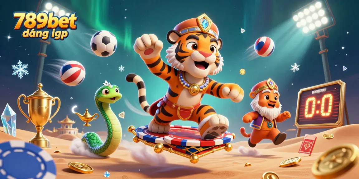 Experience the thrill of betting with 789bet đăng nhập, featuring vibrant casino-themed characters and games.