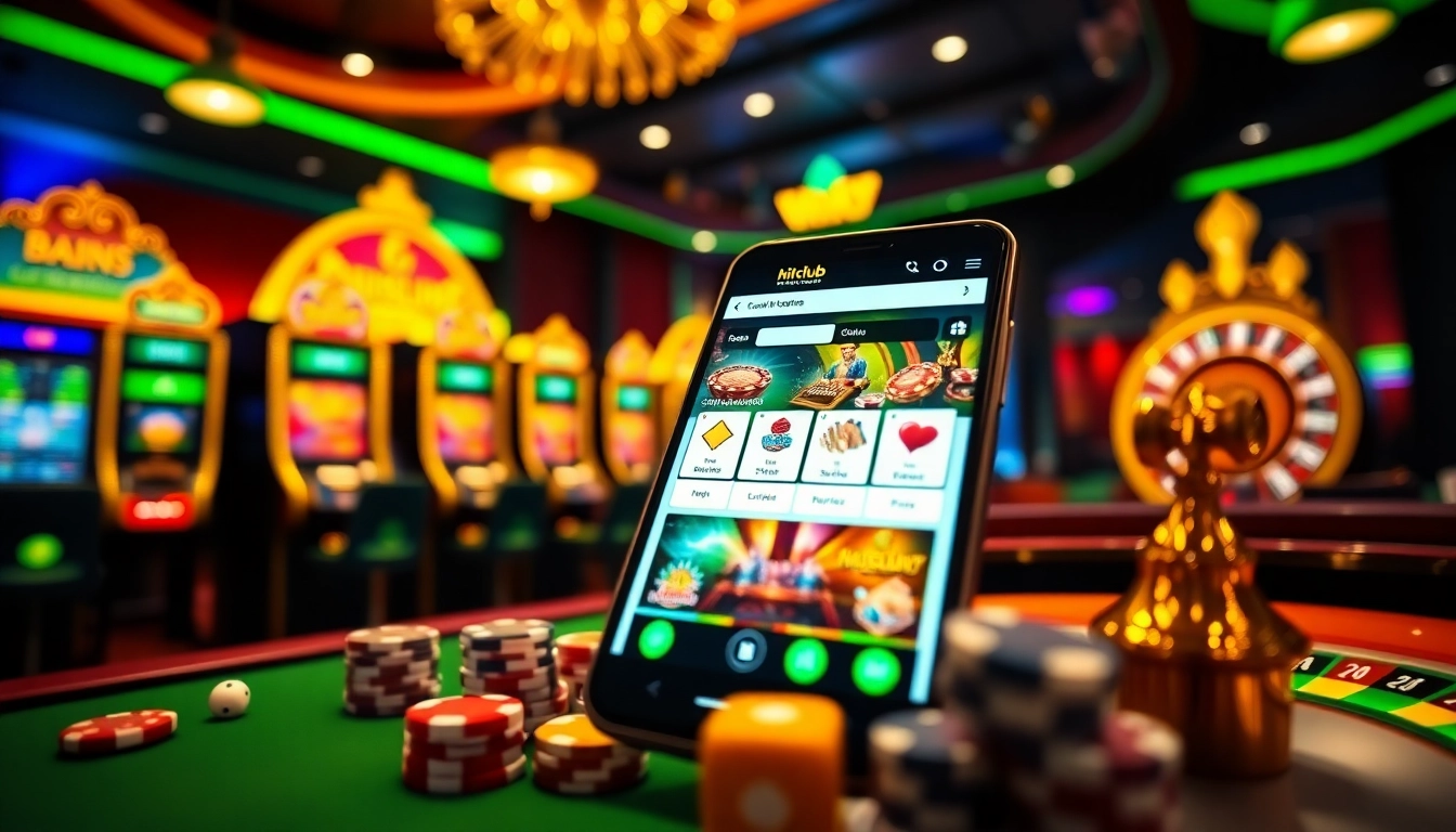 Experience the thrill of gambling with hitclub web's vibrant mobile casino.