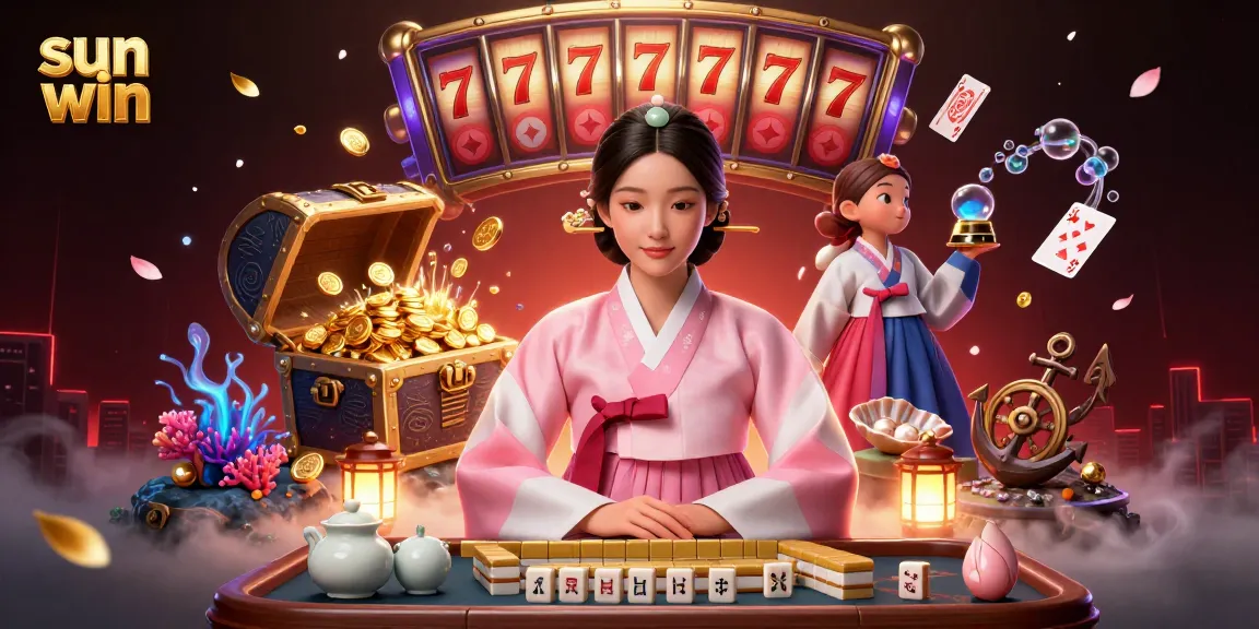 Win big with sun win at an Asian-themed online casino, showcasing vibrant slot games and superior gameplay.