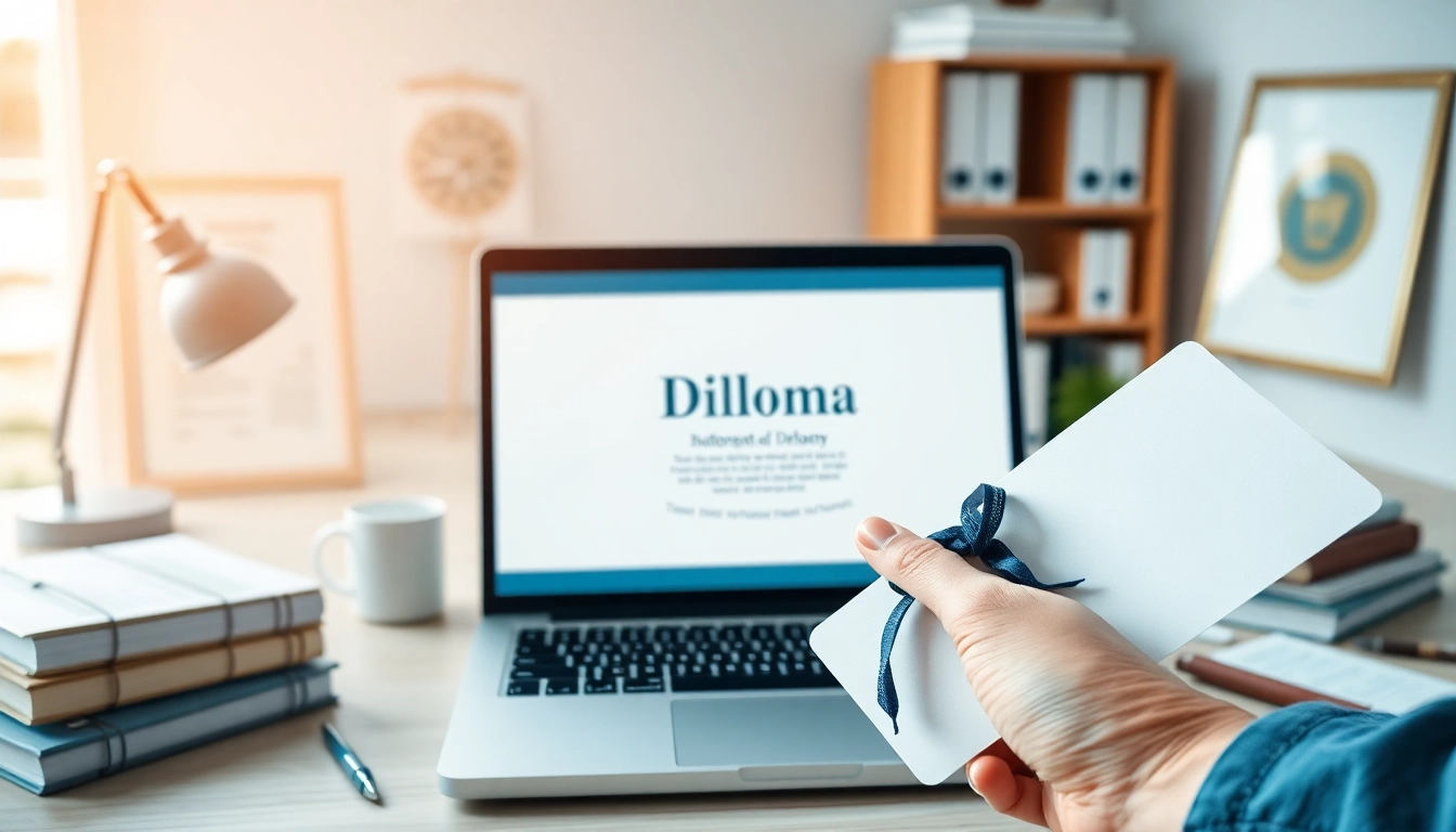 Hoogwaardige diploma kopen via Telegram-dienst die betrouwbaarheid en professionaliteit toont in een uitnodigende werkomgeving.
