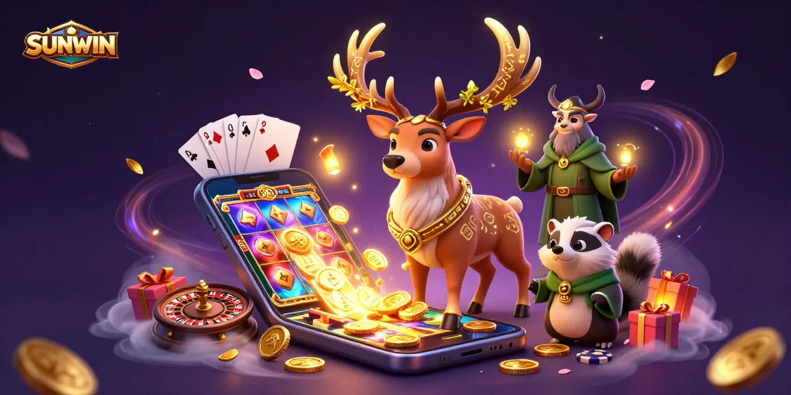 Experience thrilling gameplay with SUNWIN in a vibrant, magical casino world.