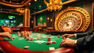 Experience the thrill of online gaming at rikvip.gb.net with an exciting poker table scene.