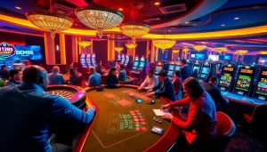 Experience exciting games at BEM88, where vibrant casino tables and thrilling action unfold.