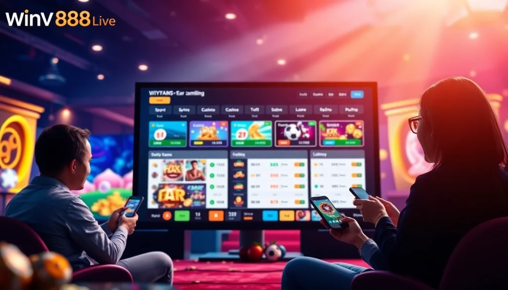 Experience the excitement of betting at winvn88.live with a modern online gambling platform.